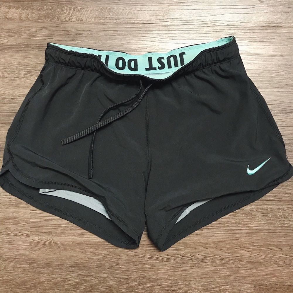 NIKE dri-fit double layer shorts